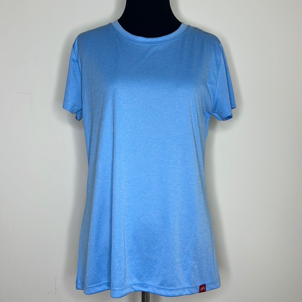 HUK Performance ICE Blue Fishing Tee L